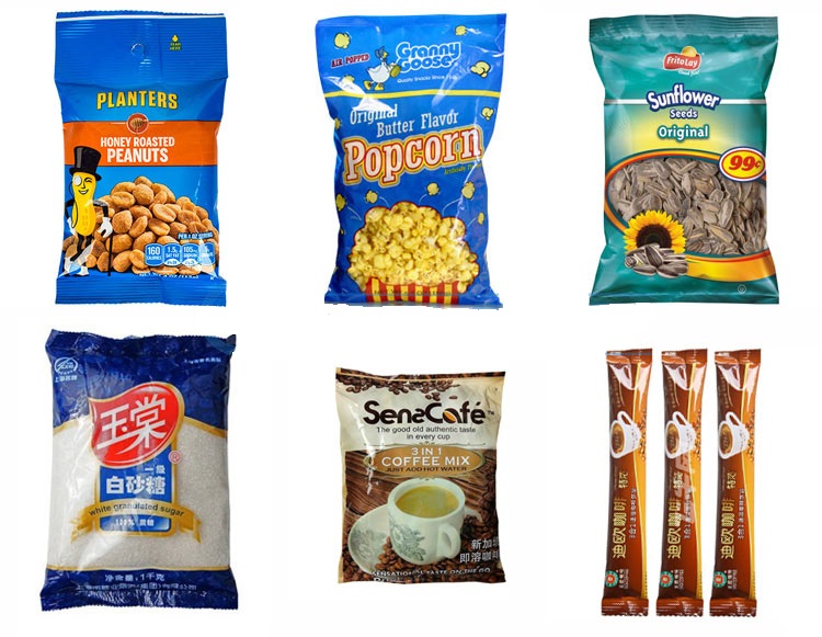 Vertical Fill Form Seal Machine Vffs Machine Volumetric Cup Filler